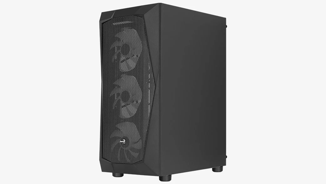 Кутия AeroCool Falcon-G-BK-v2 ARGB ATX Case