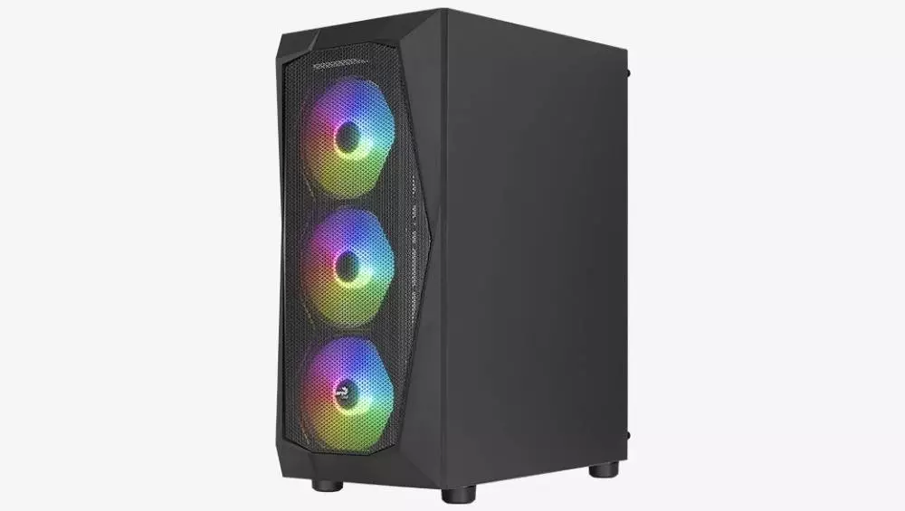 Кутия AeroCool Falcon-G-BK-v2 ARGB ATX Case