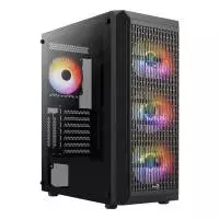 Кутия AeroCool Beam-G-BK-v2 TG ATX Case 4 fans included