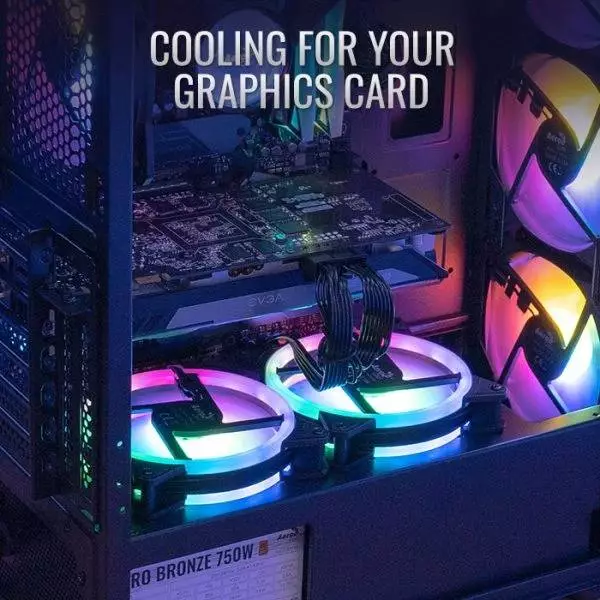 Кутия AeroCool Beam-G-BK-v2 TG ATX Case 4 fans included