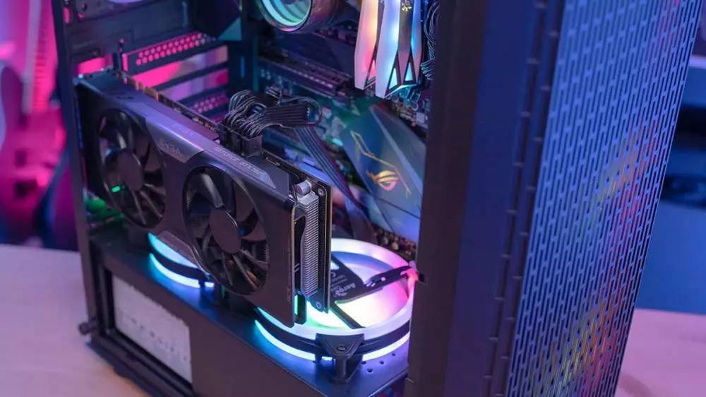 Кутия AeroCool Beam-G-BK-v2 TG ATX Case 4 fans included
