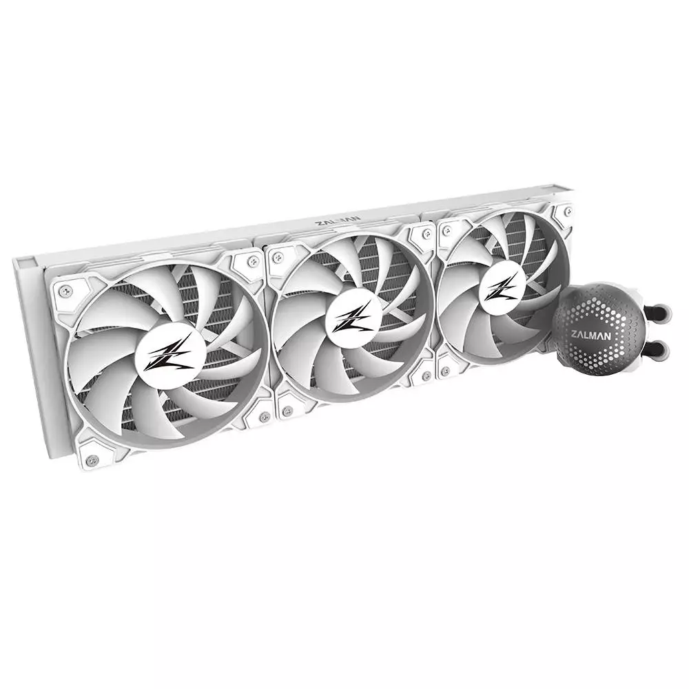Водно охлаждане за процесор Zalman ALPHA 36 WHITE АRGB Water Cooling