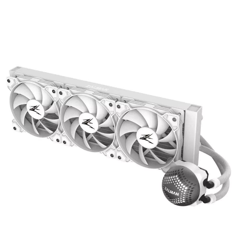 Водно охлаждане за процесор Zalman ALPHA 36 WHITE АRGB Water Cooling