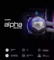 Водно охлаждане за процесор Zalman ALPHA 36 WHITE АRGB Water Cooling