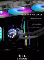 Водно охлаждане за процесор Zalman ALPHA 36 WHITE АRGB Water Cooling
