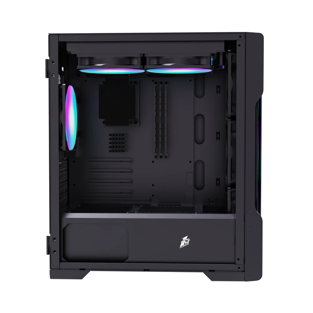 Кутия 1stPlayer TRILOBITE T3 Mesh Black Case mATX