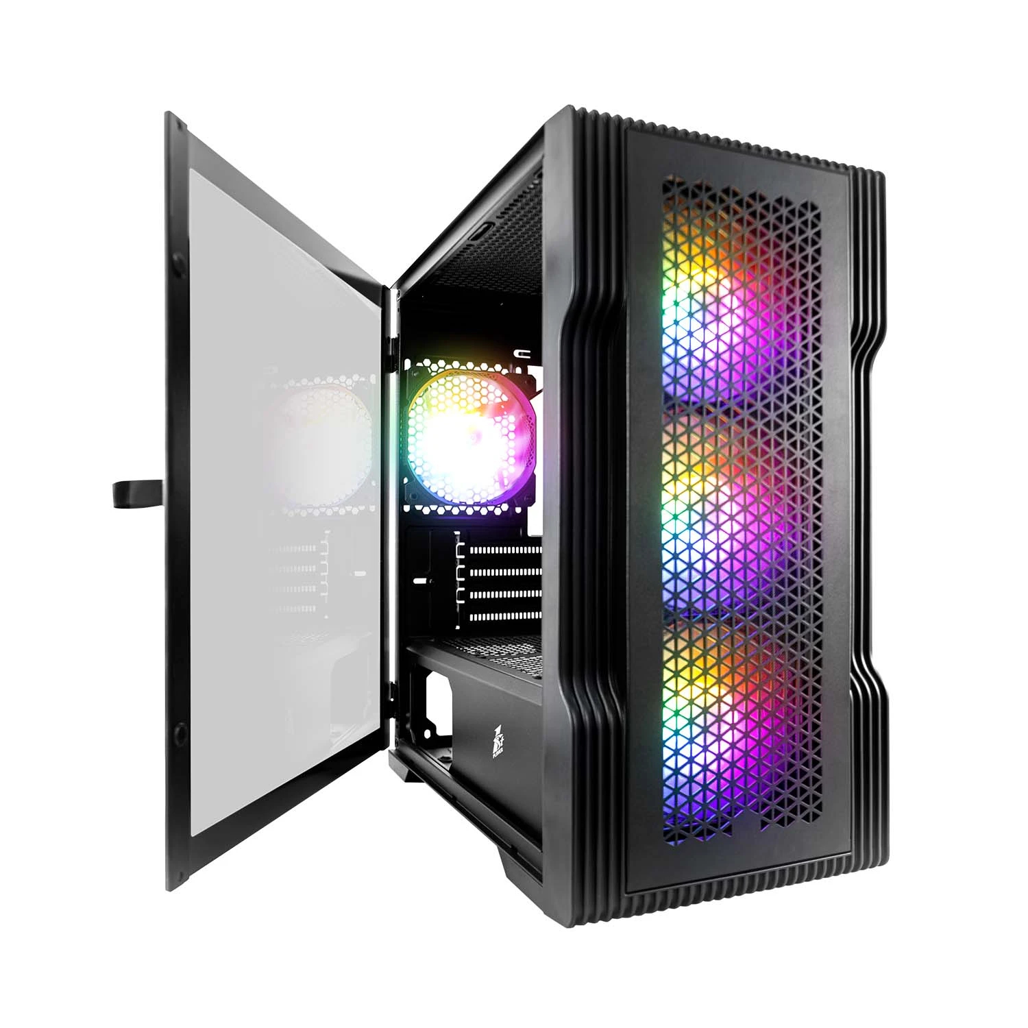 Кутия 1stPlayer TRILOBITE T3 Mesh Black Case mATX