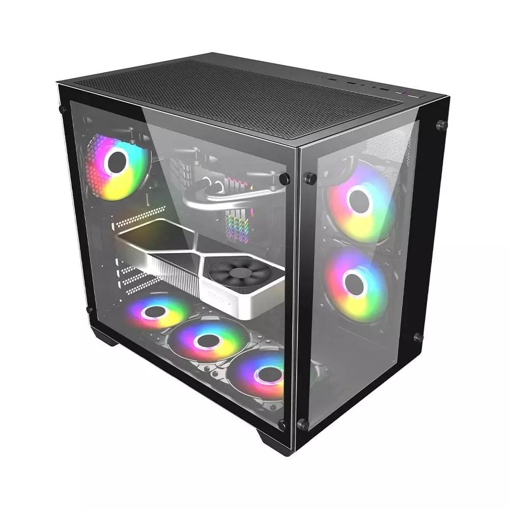 Кутия 1stPlayer MEGAVIEW MV7 Case ATX