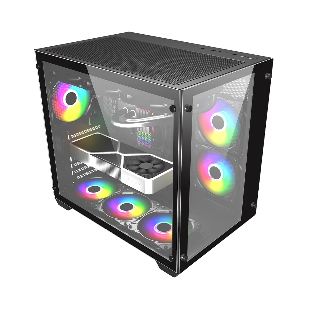 Кутия 1stPlayer MEGAVIEW MV7 Case ATX  