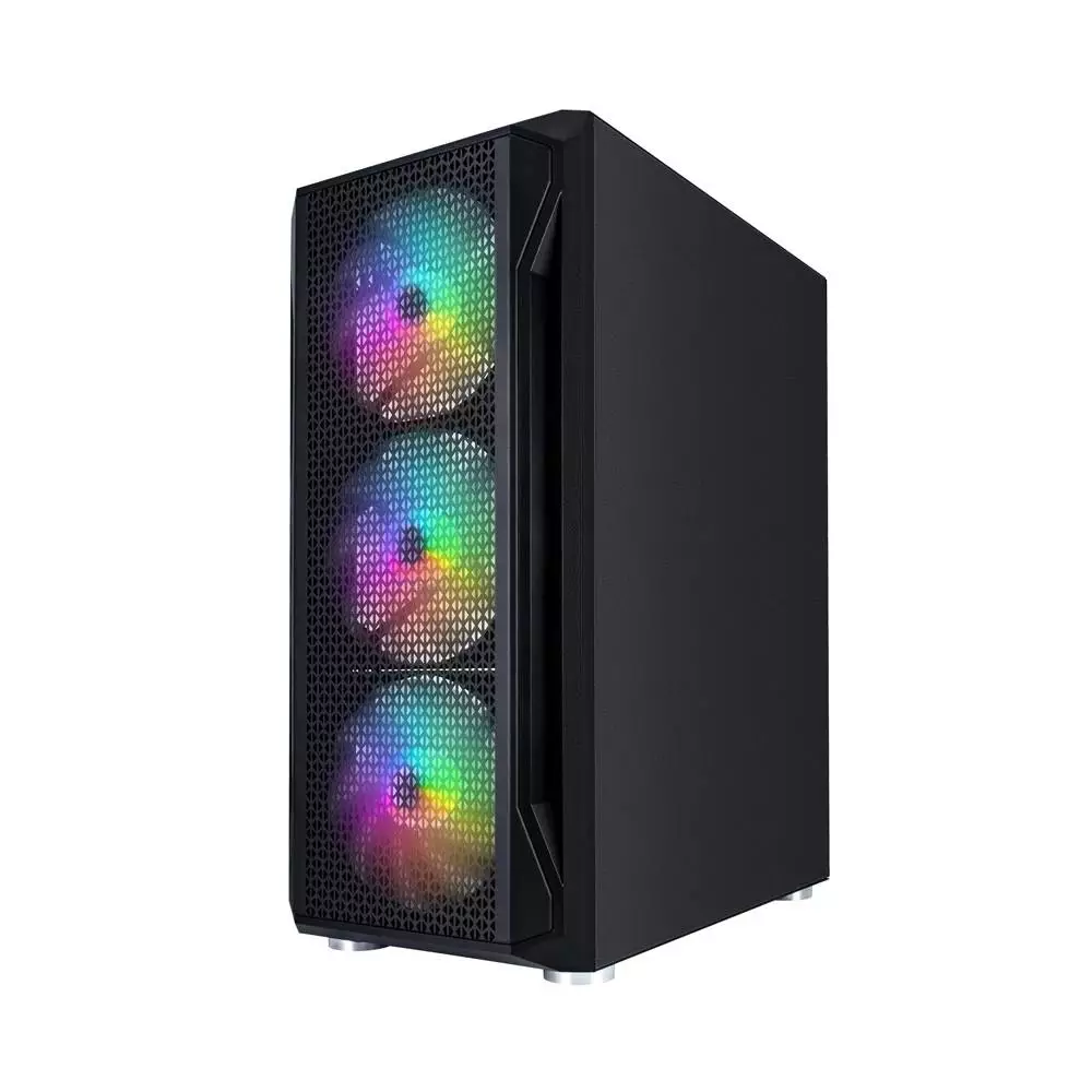 Кутия 1stPlayer Firebase X5 RGB Case ATX 4 fans included