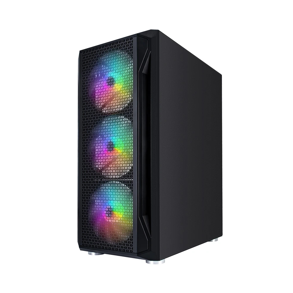 Кутия 1stPlayer Firebase X5 RGB Case ATX 4 fans included