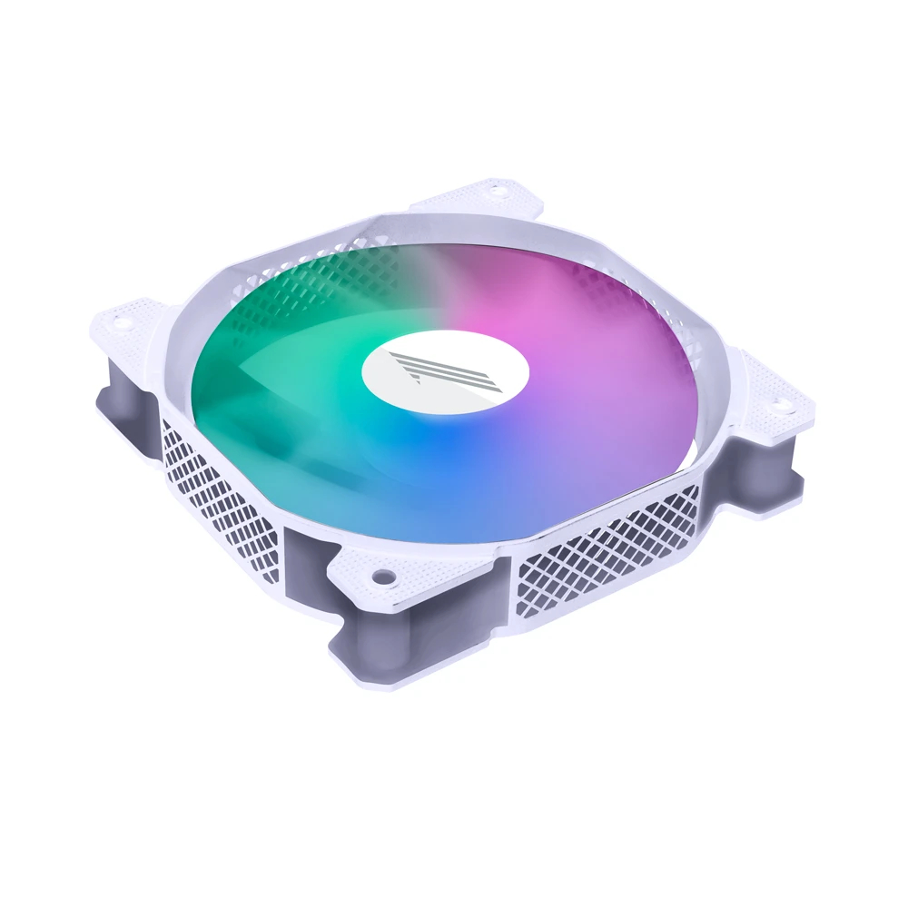 Вентилатор 1stPlayer F1 White Bulk Fan 120mm Fixed RGB