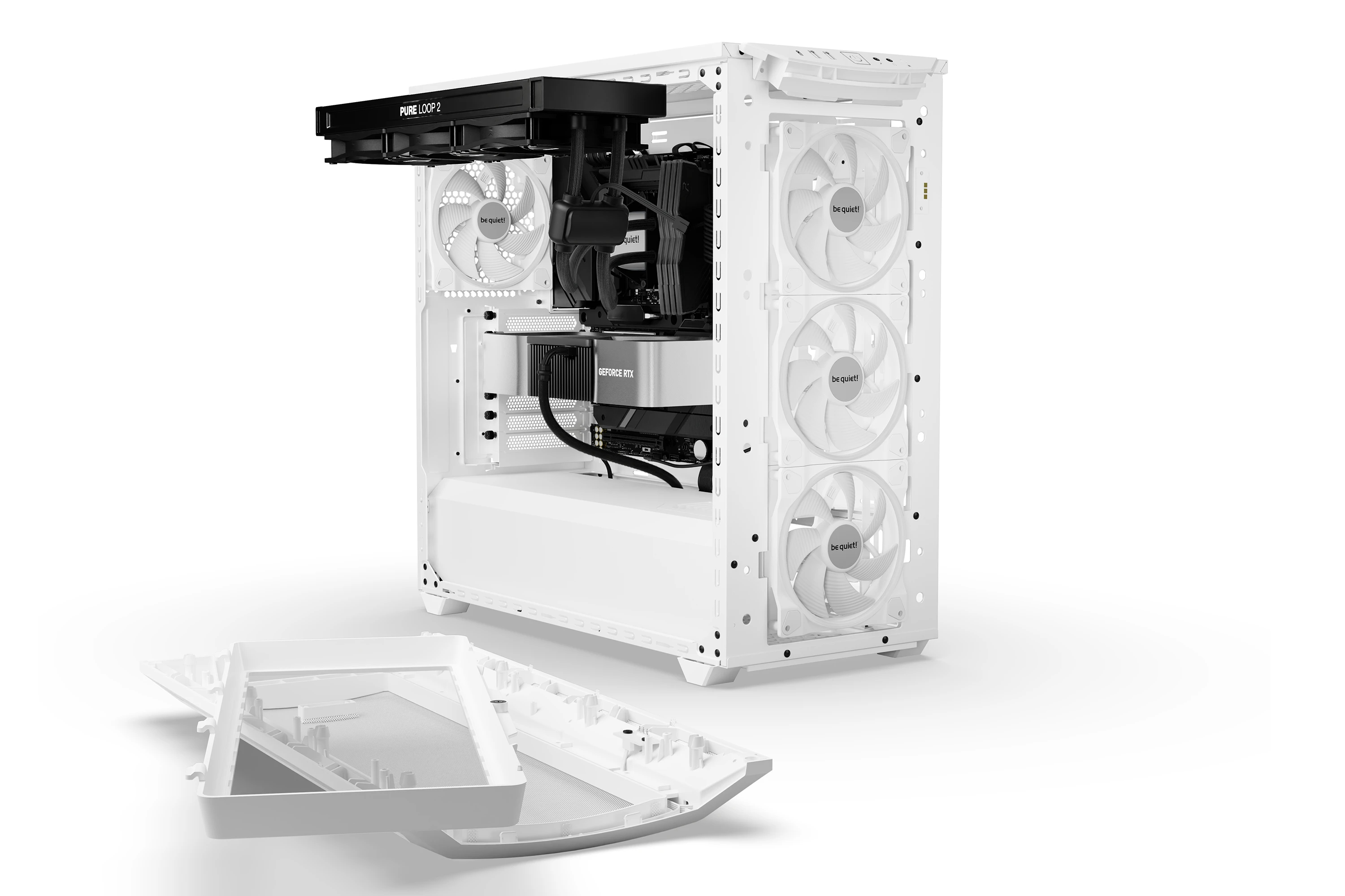 Кутия be quiet! Shadow Base 800 FX White Case EATX - BGW64