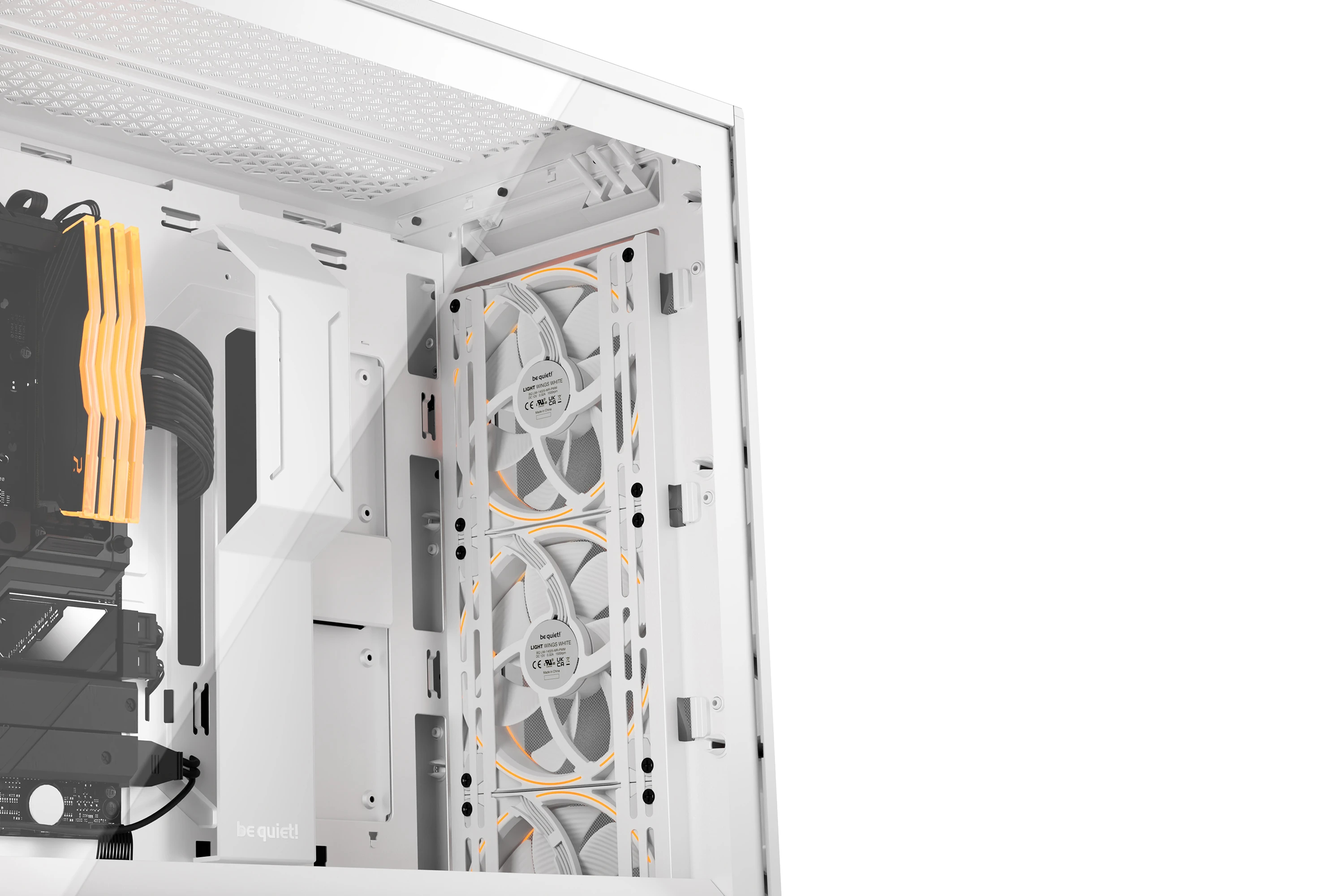 Кутия be quiet! Shadow Base 800 FX White Case EATX - BGW64