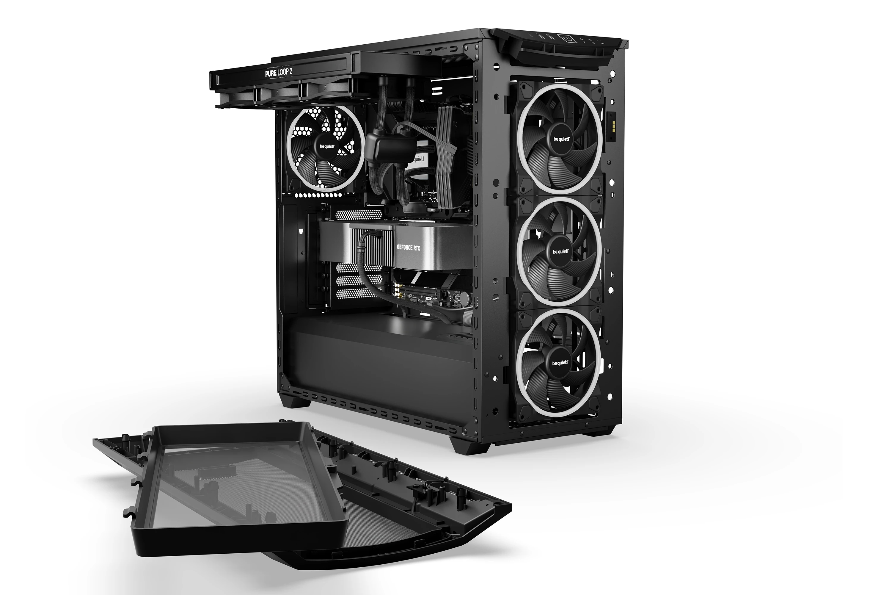 Кутия be quiet! Shadow Base 800 FX Black Case EATX - BGW63 
