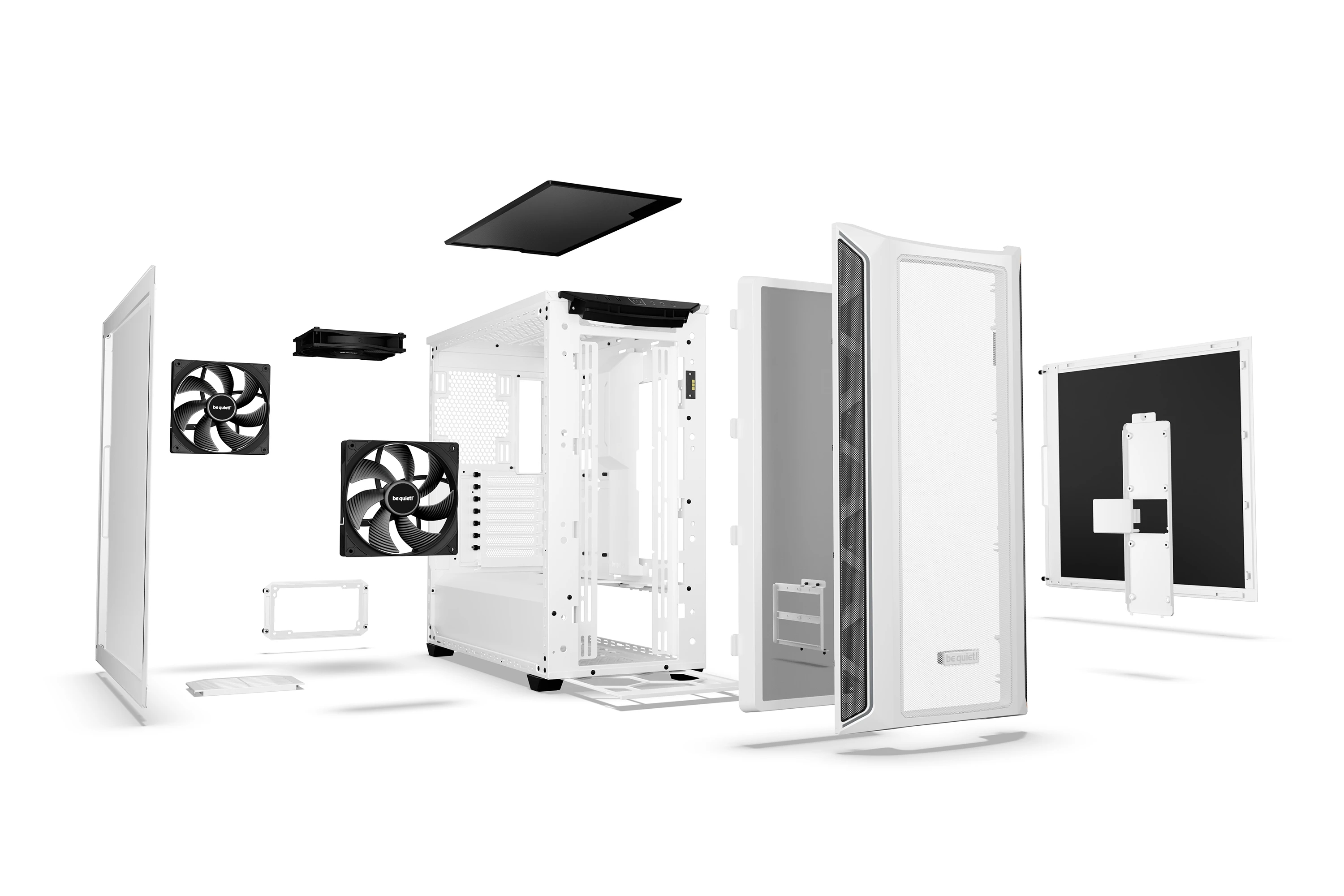 Кутия be quiet! Shadow Base 800 DX White Case EATX - BGW62