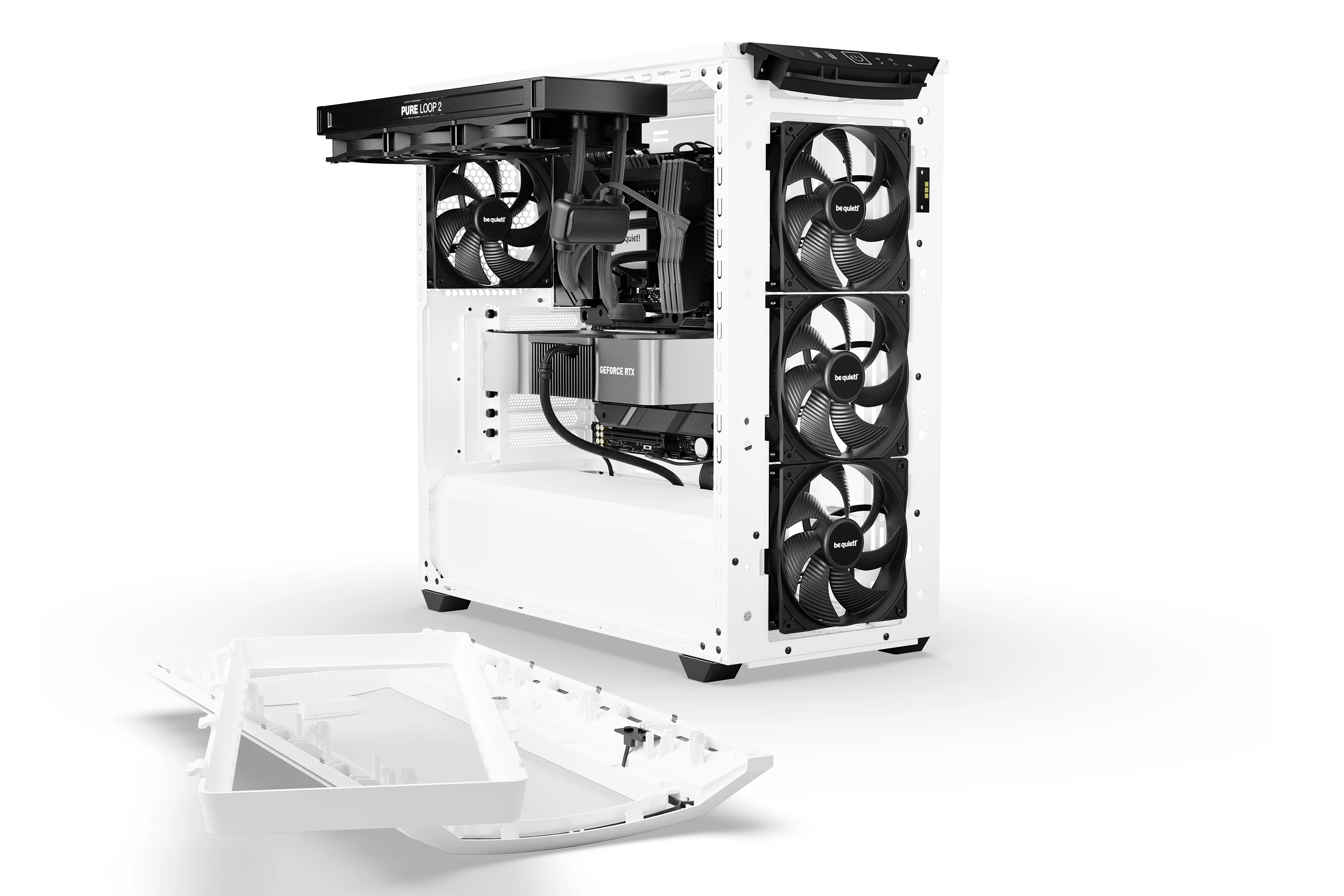 Кутия be quiet! Shadow Base 800 DX White Case EATX - BGW62