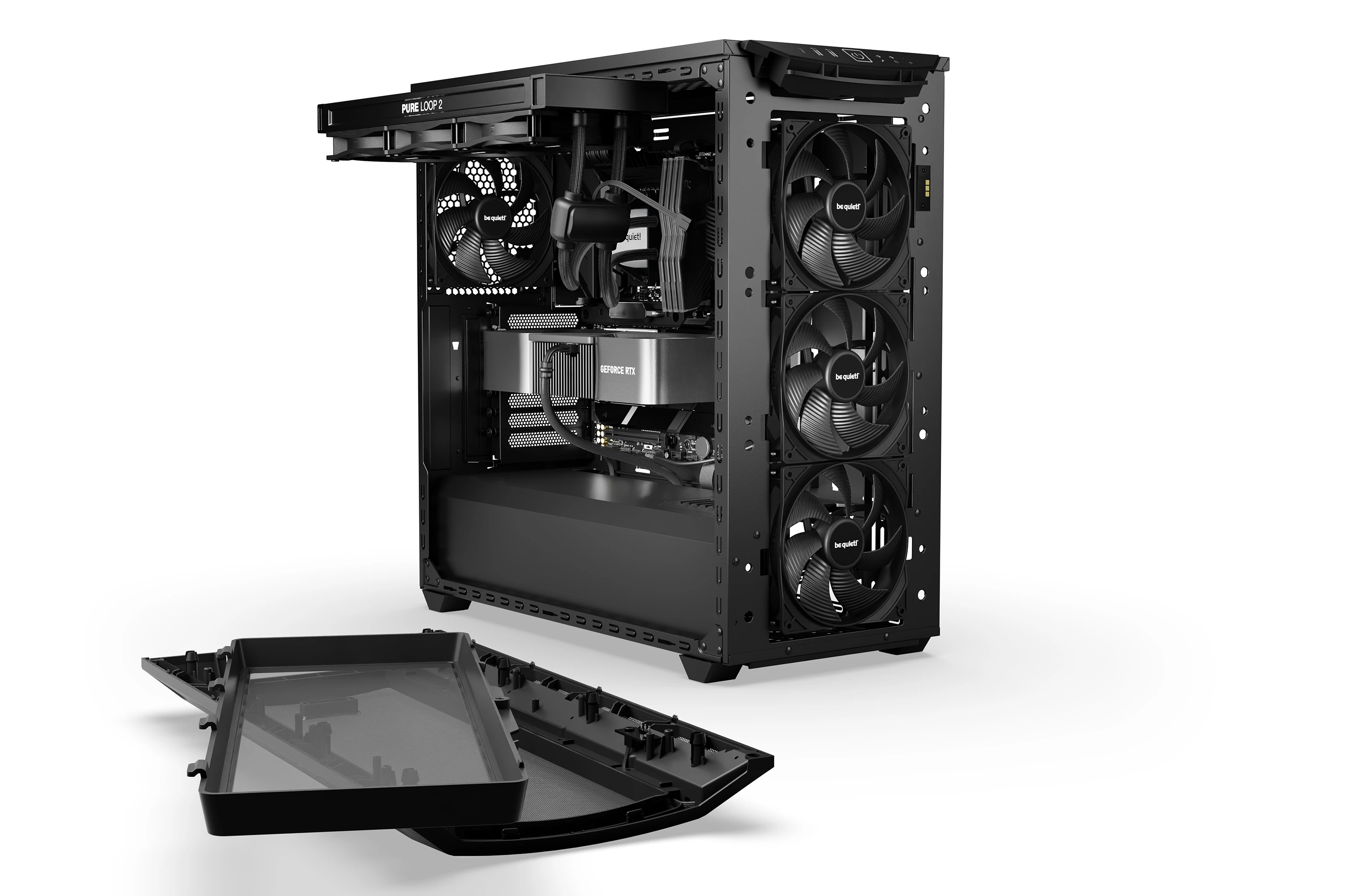 Кутия be quiet! Shadow Base 800 Black Case EATX - BGW60