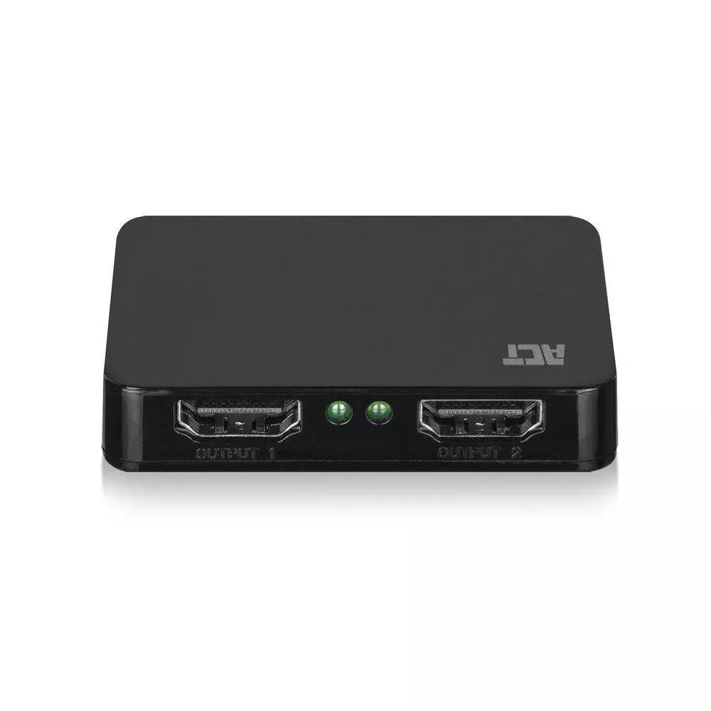 ACT AC7835 HDMI Splitter, 1/2, 4K@30Hz, USB, Schwarz