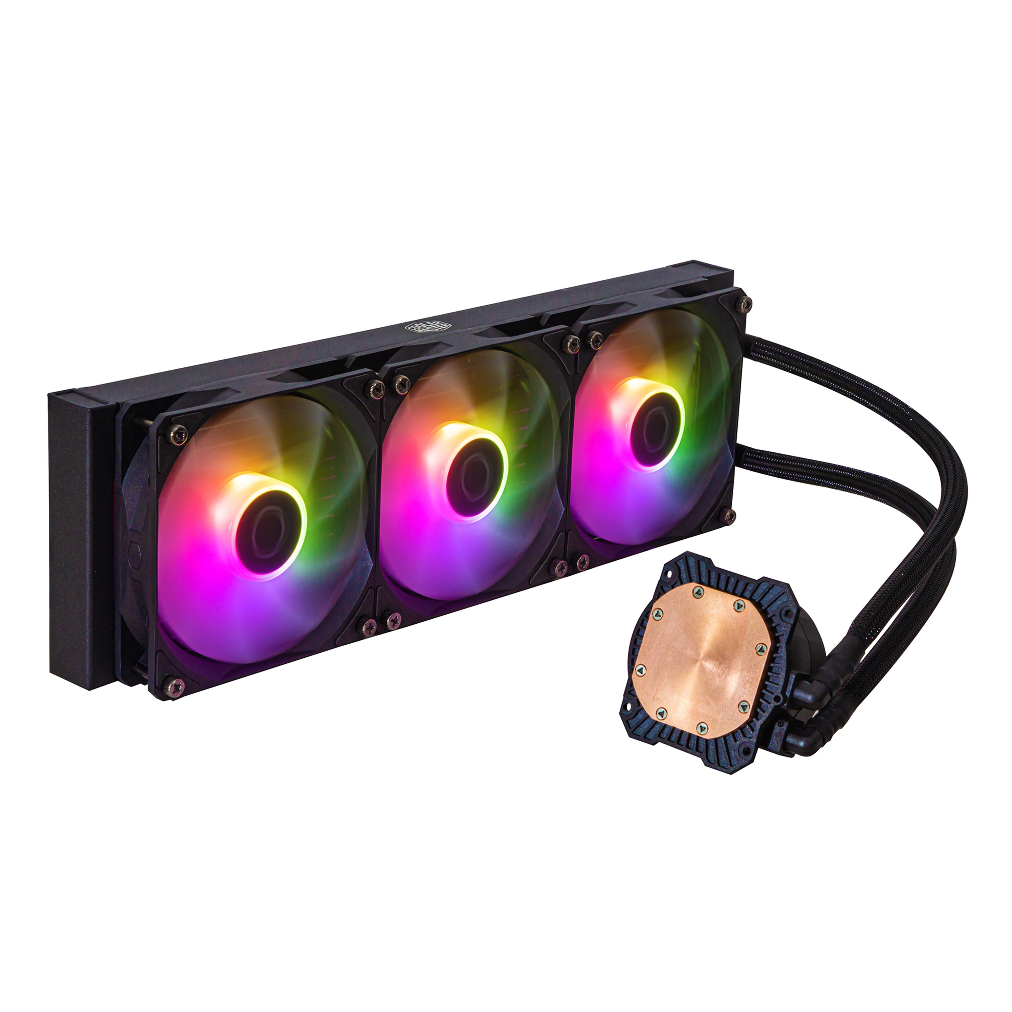 Водно охлаждане за процесор Cooler Master MasterLiquid 360L Core ARGB Black Edition