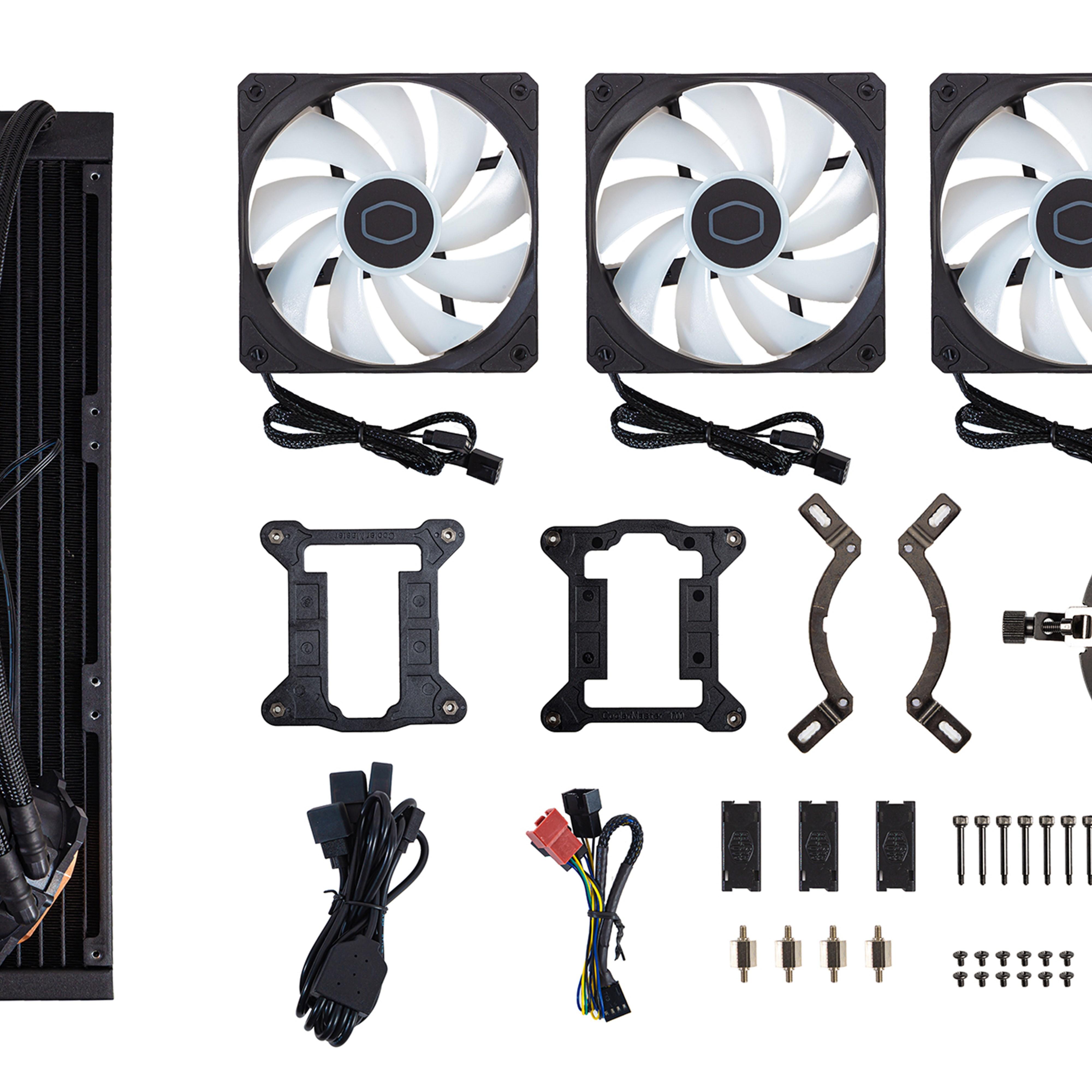 Водно охлаждане за процесор Cooler Master MasterLiquid 360L Core ARGB Black Edition