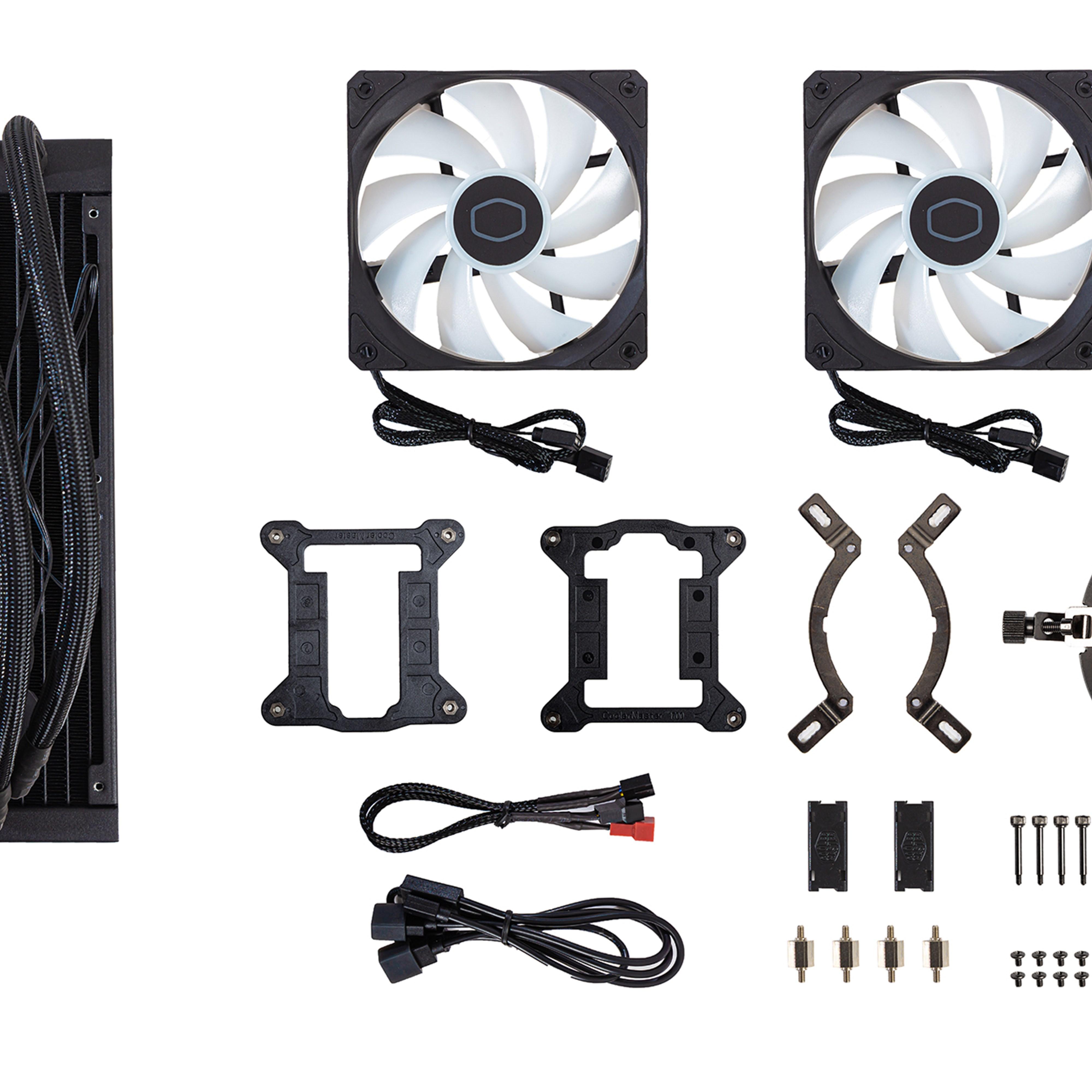 Водно охлаждане за процесор Cooler Master MasterLiquid 240L Core ARGB Black Edition