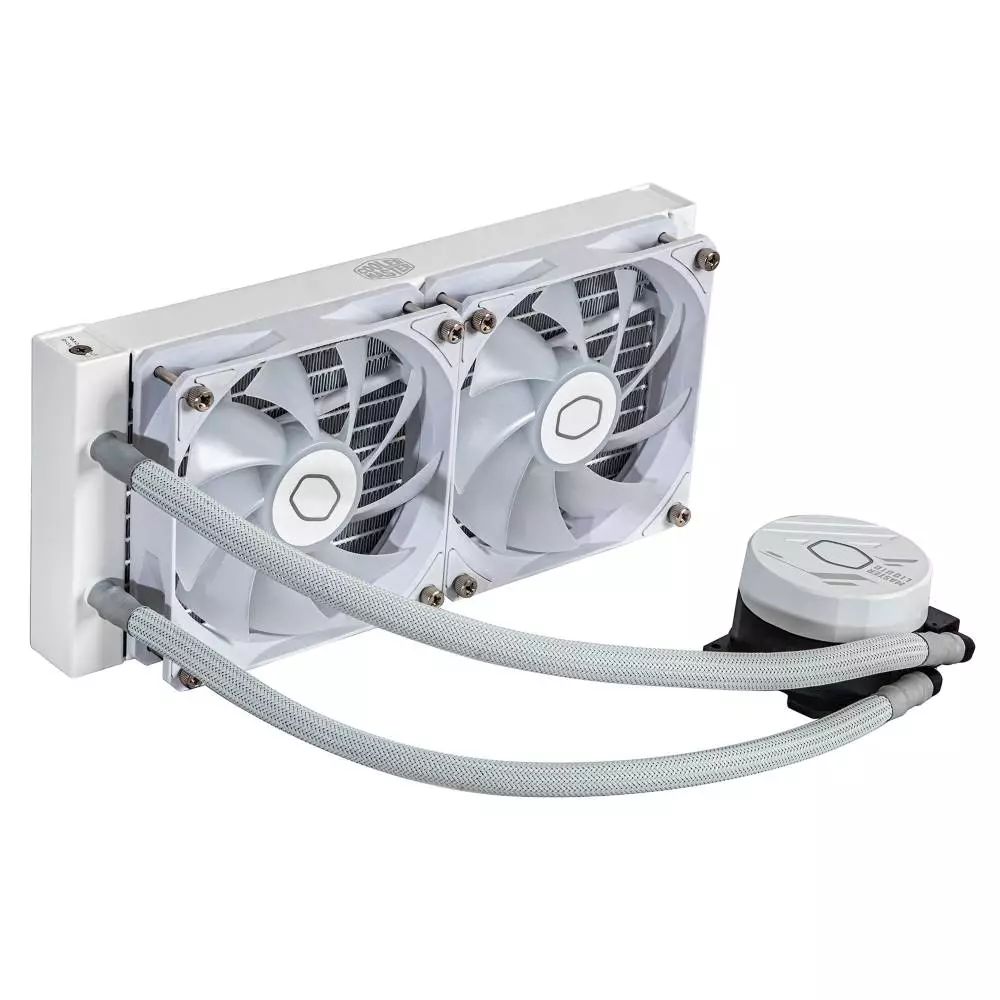 Водно охлаждане за процесор Cooler Master MasterLiquid 240L Core ARGB White Edition