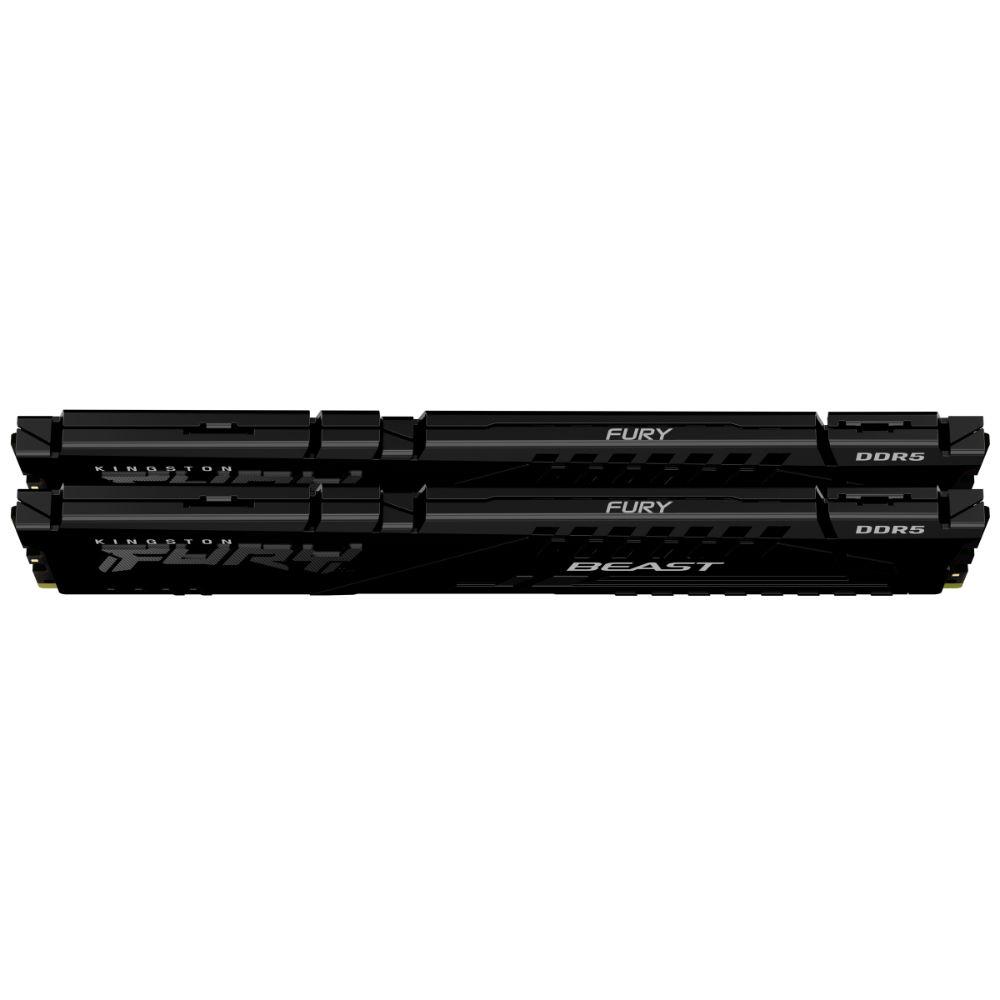 Памет Kingston FURY Beast Black EXPO 32GB (2x16GB) DDR5 5600MHz CL36 - KF556C36BBEK2-32