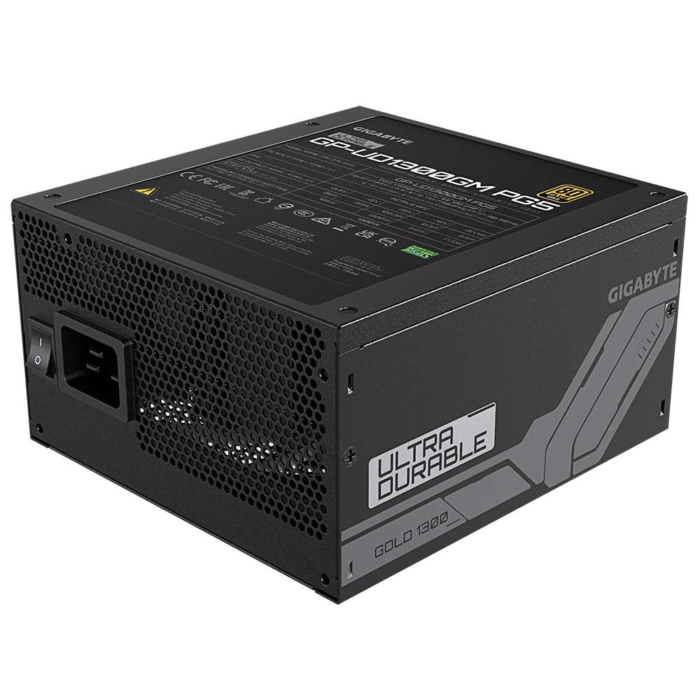 Захранване Gigabyte UD1300GM PG5 1300W 80 Plus GOLD, Modular, PCIe 5.0 Ready