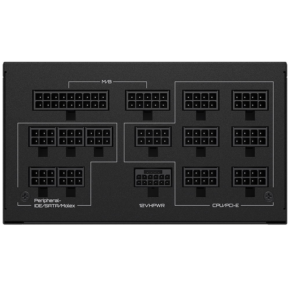 Захранване Gigabyte UD1300GM PG5 1300W 80 Plus GOLD, Modular, PCIe 5.0 Ready