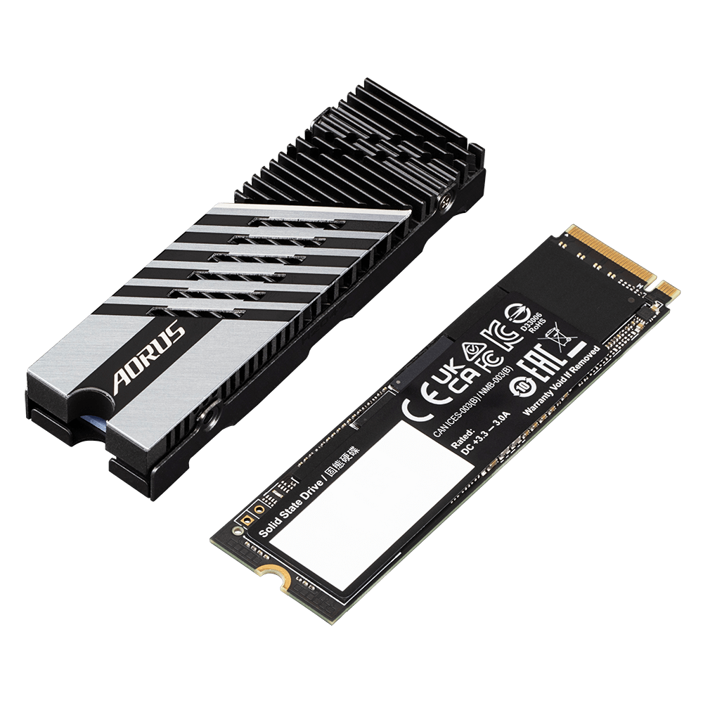 Диск SSD Gigabyte AORUS 7300 1TB M.2 2280 NVMe PCIe Gen4x4 - AG4731TB