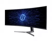 Монитор Samsung Odyssey LC49G90 49", VA Curved, QLED Dual-QHD 5120x1440, 120Hz, 4ms, HDR, AMD FreeSync, HDMI, DP, USB