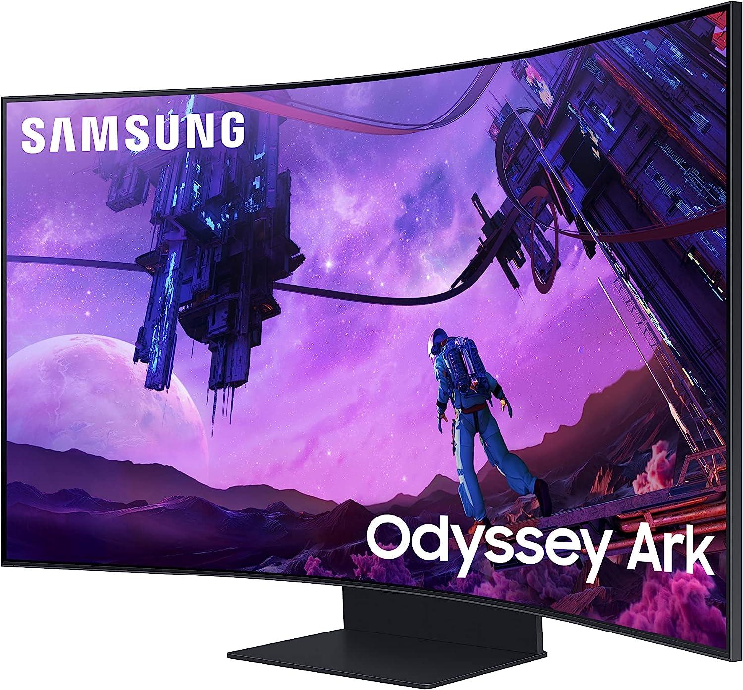 Монитор Samsung Odyssey Ark 55" Quantum Mini-LED Curved 1000R, 4K 3440x1440,165 Hz, 1ms GTG