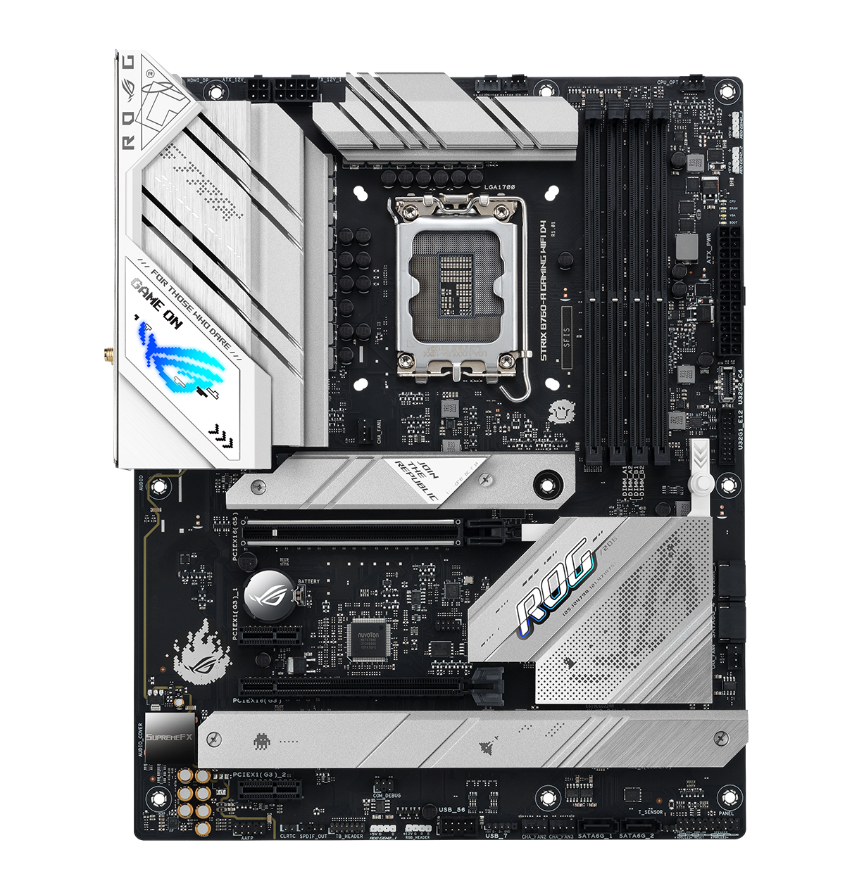Дънна платка ASUS ROG STRIX B760-A GAMING WIFI LGA1700 DDR5