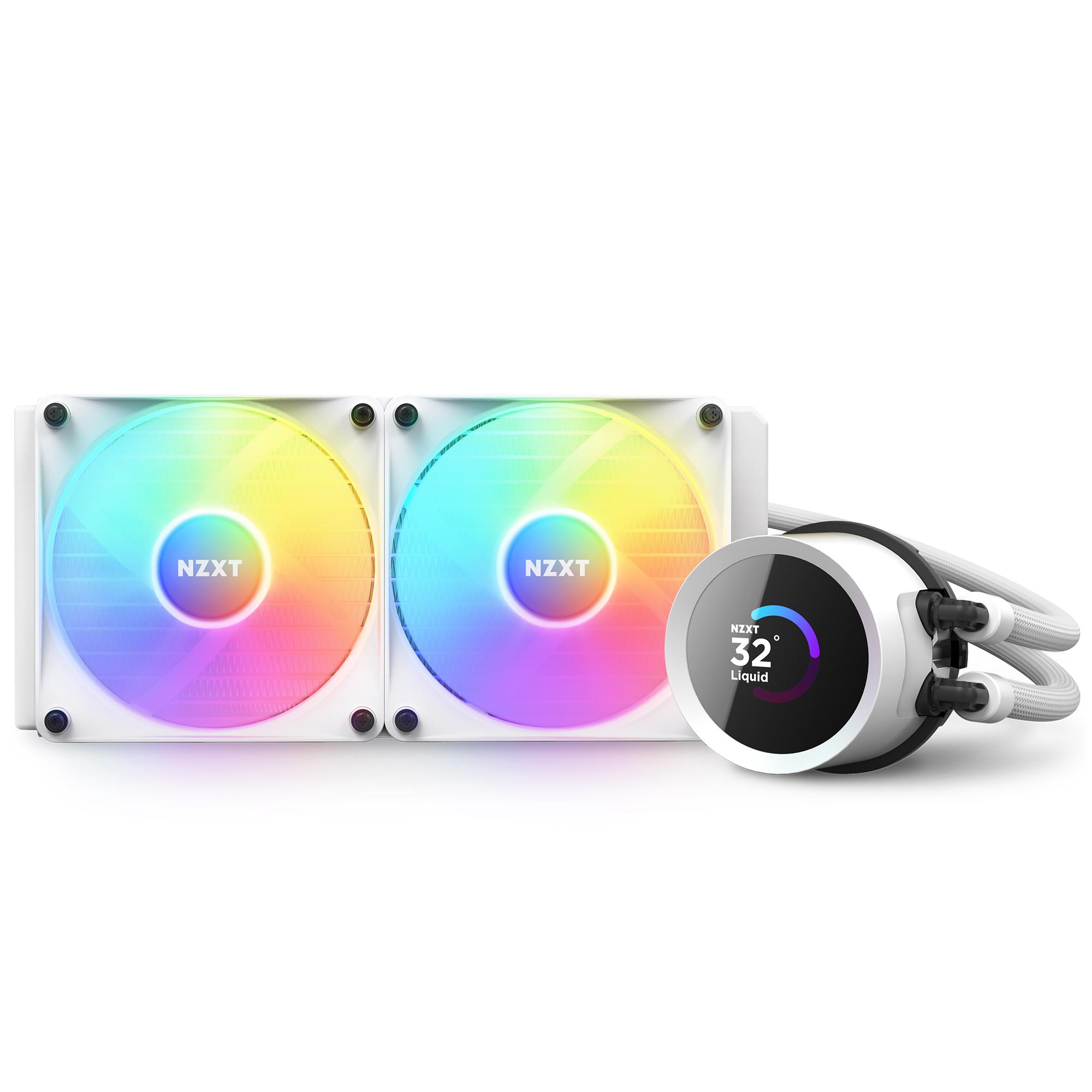 Водно охлаждане за процесор NZXT Kraken 240 RGB White