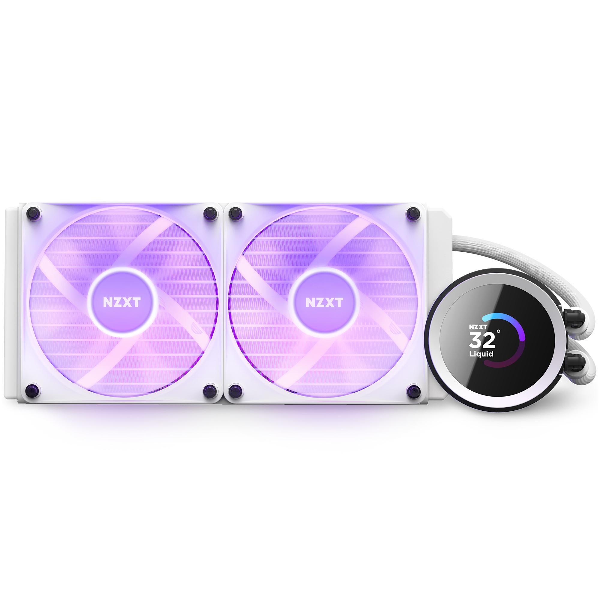 Водно охлаждане за процесор NZXT Kraken 240 RGB White
