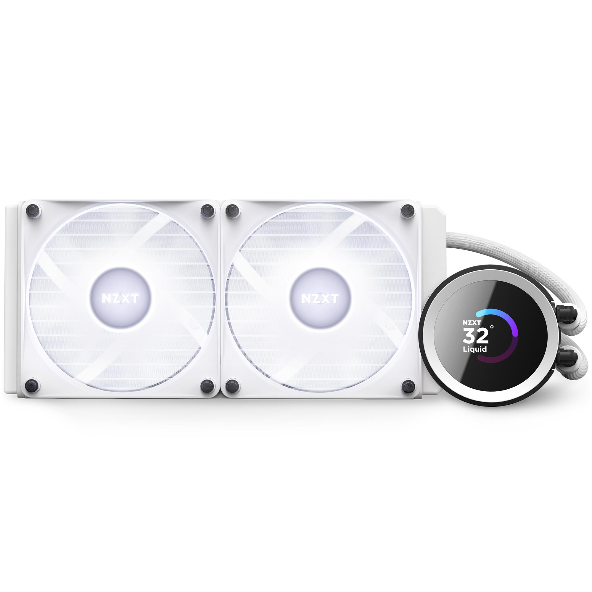 Водно охлаждане за процесор NZXT Kraken 240 RGB White