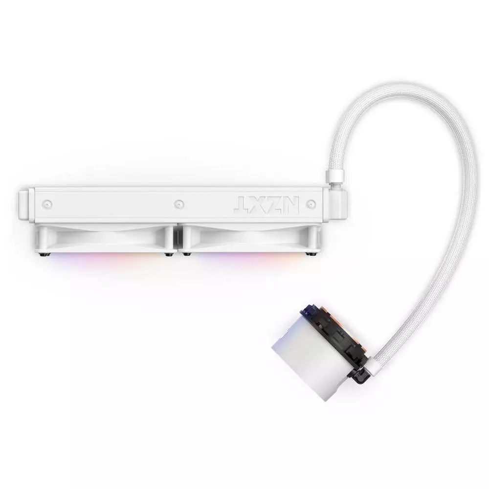 Водно охлаждане за процесор NZXT Kraken 240 RGB White