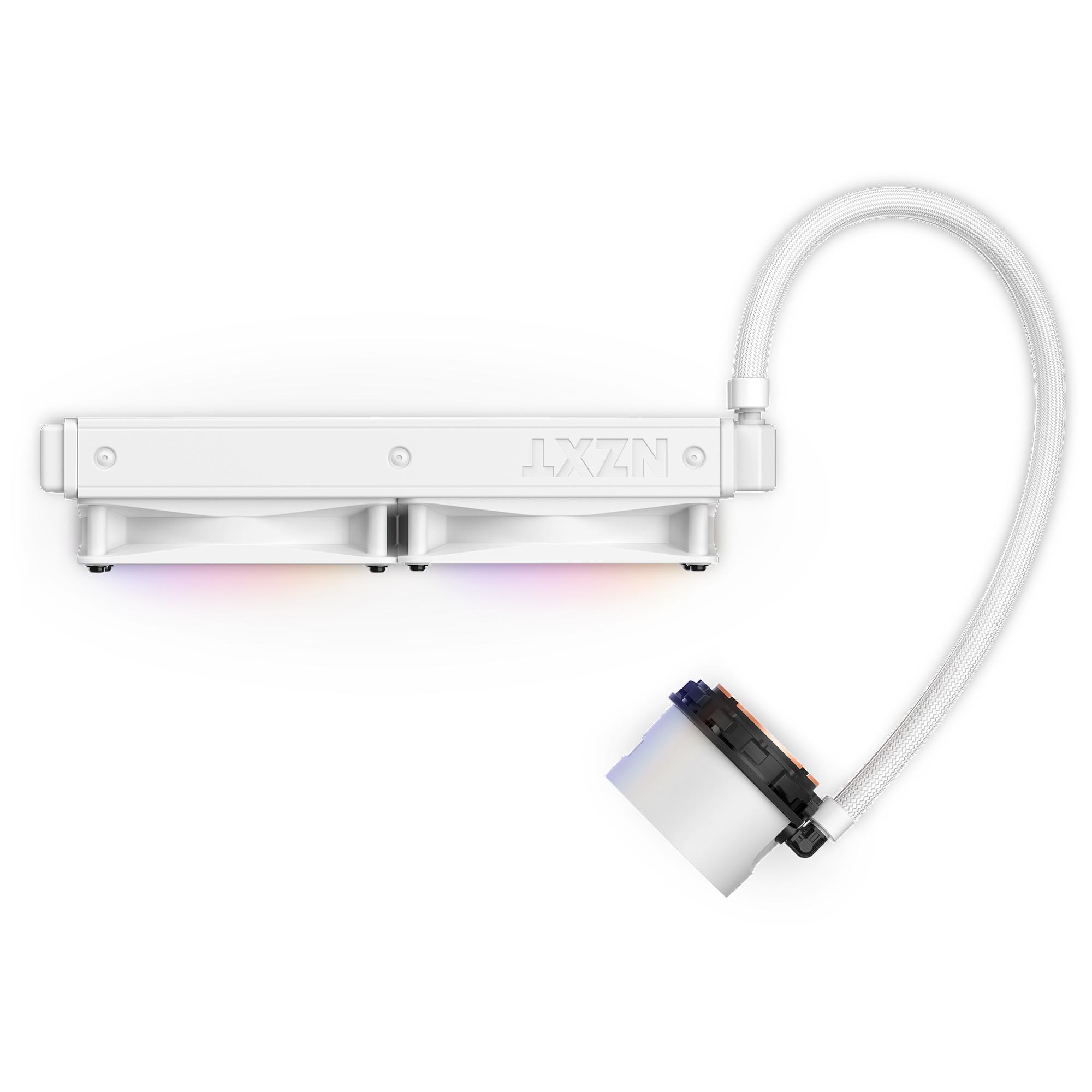 Водно охлаждане за процесор NZXT Kraken 240 RGB White