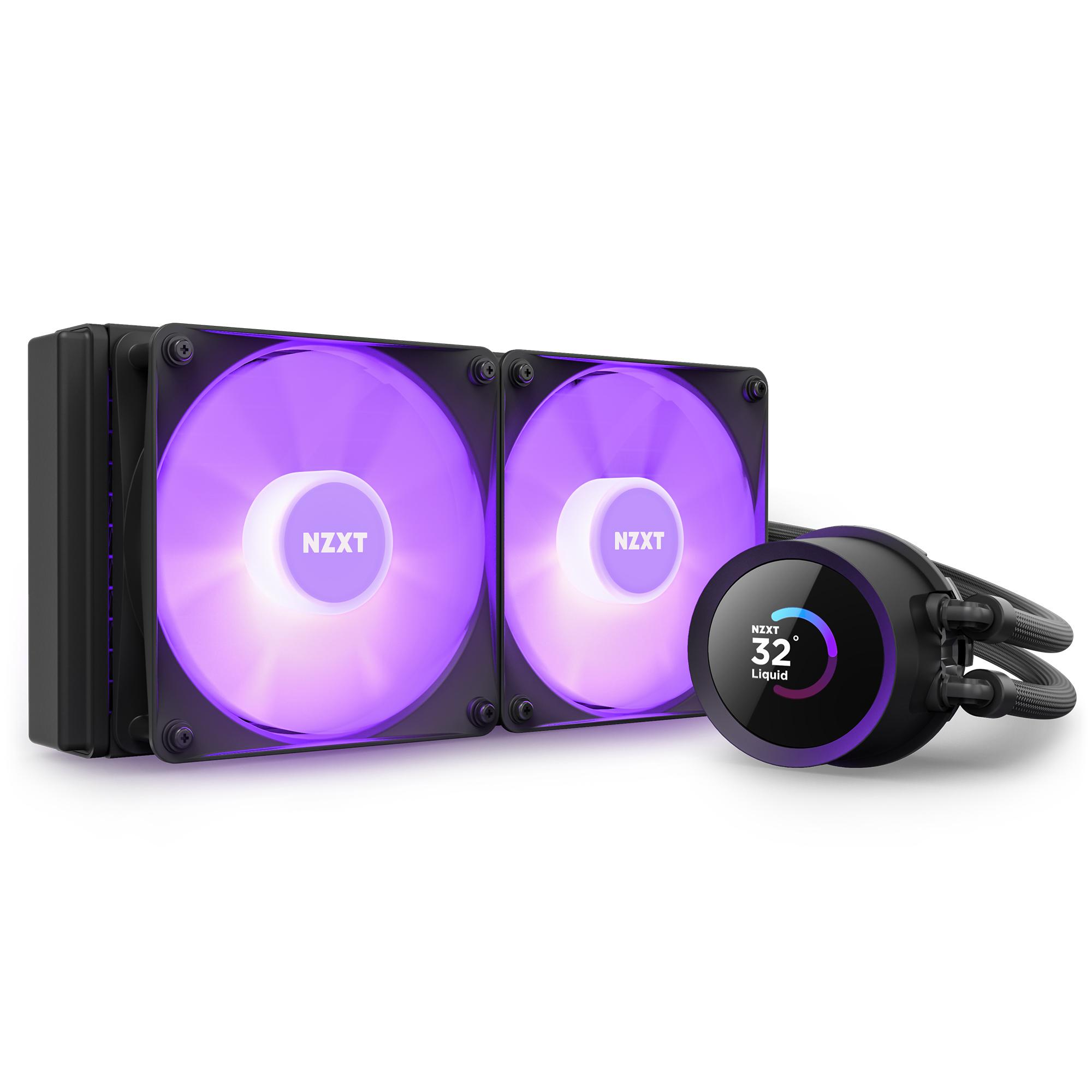 Водно охлаждане за процесор NZXT Kraken 240 RGB Black