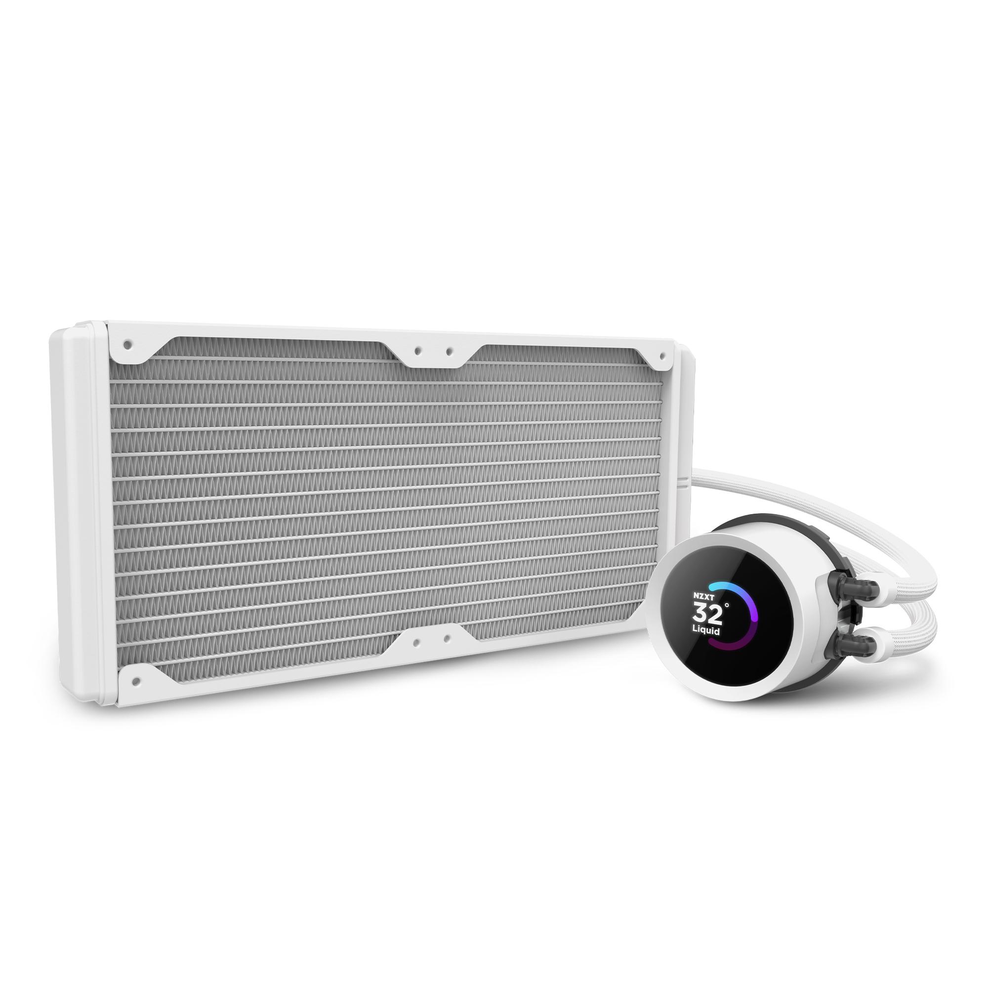 Водно охлаждане за процесор NZXT Kraken 280 RGB White