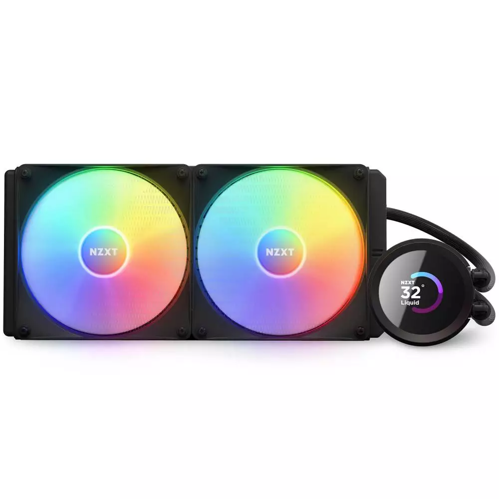 Водно охлаждане за процесор NZXT Kraken 280 RGB Black