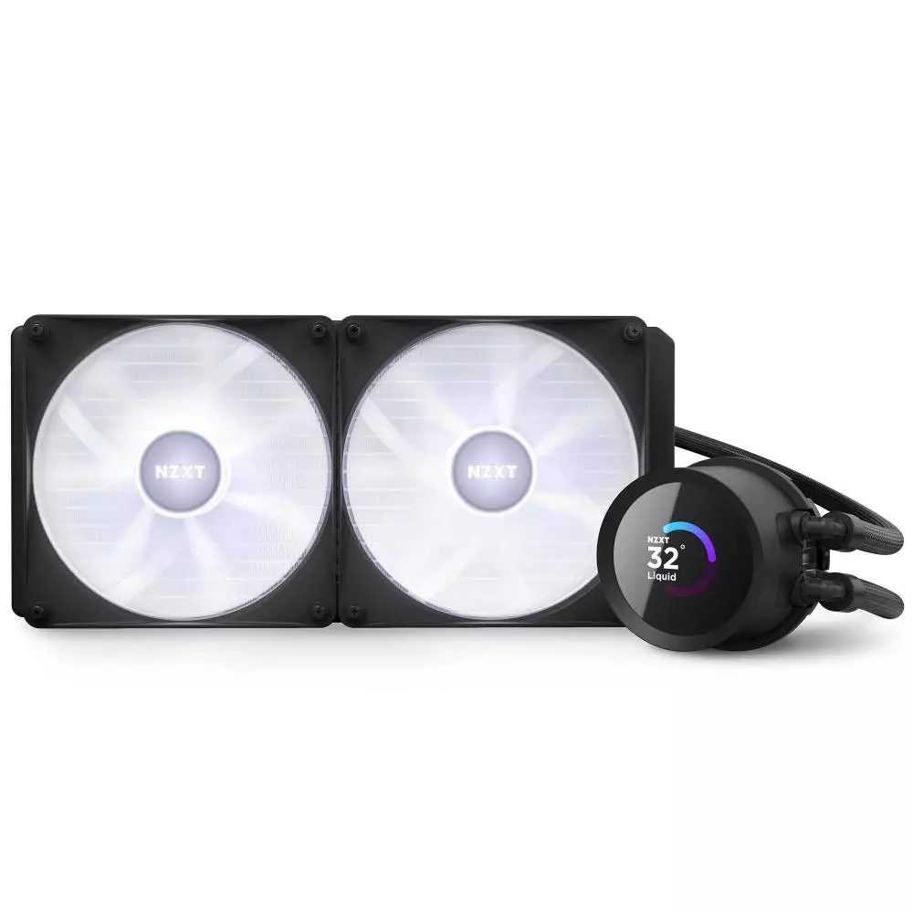 Водно охлаждане за процесор NZXT Kraken 280 RGB Black