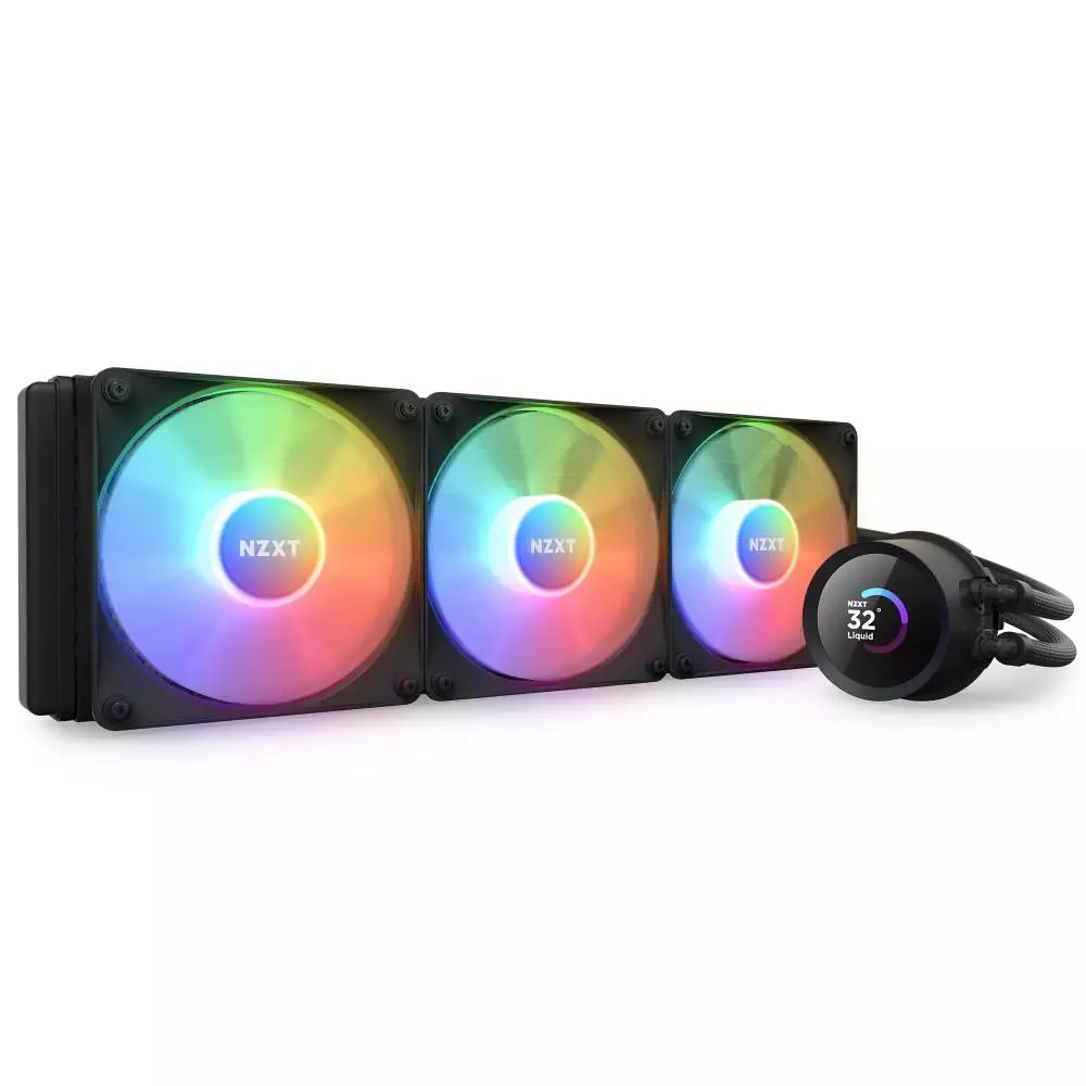 Водно охлаждане за процесор NZXT Kraken 360 RGB Black