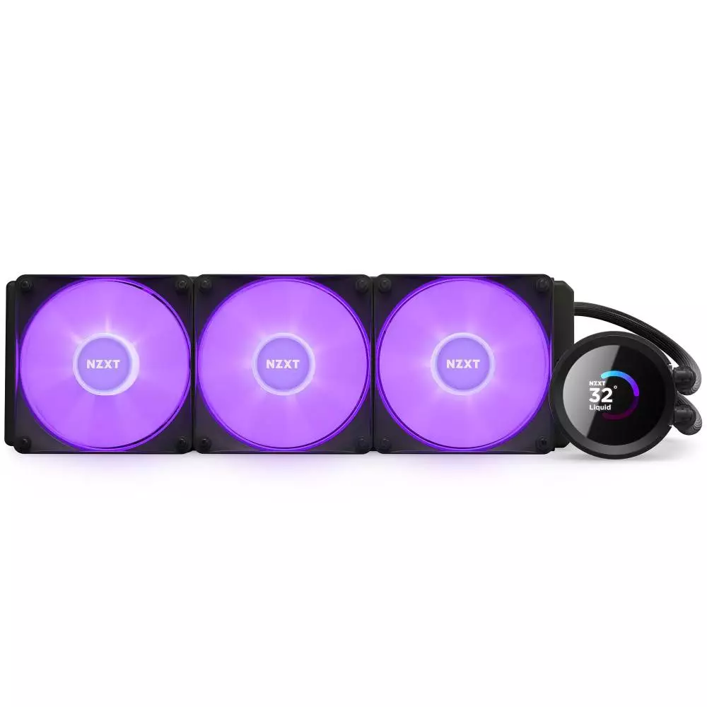 Водно охлаждане за процесор NZXT Kraken 360 RGB Black
