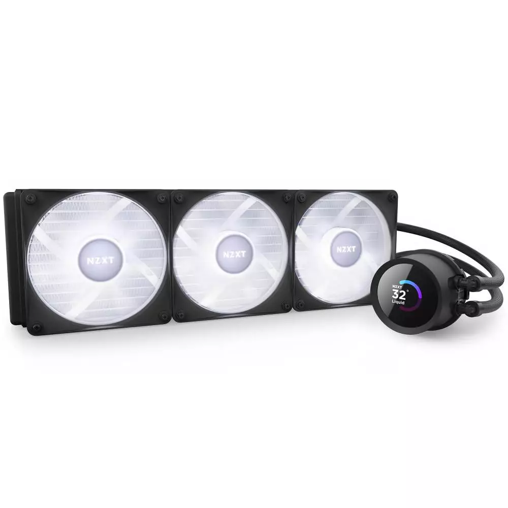 Водно охлаждане за процесор NZXT Kraken 360 RGB Black