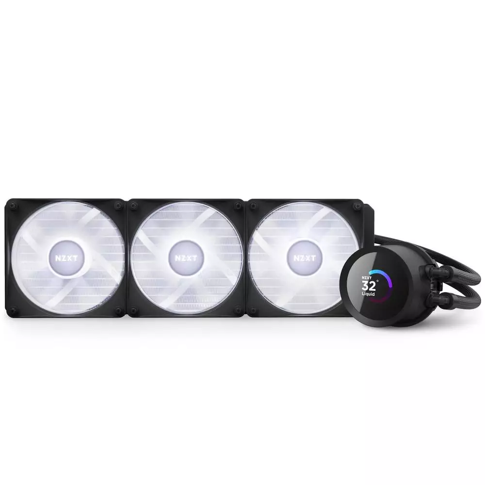 Водно охлаждане за процесор NZXT Kraken 360 RGB Black