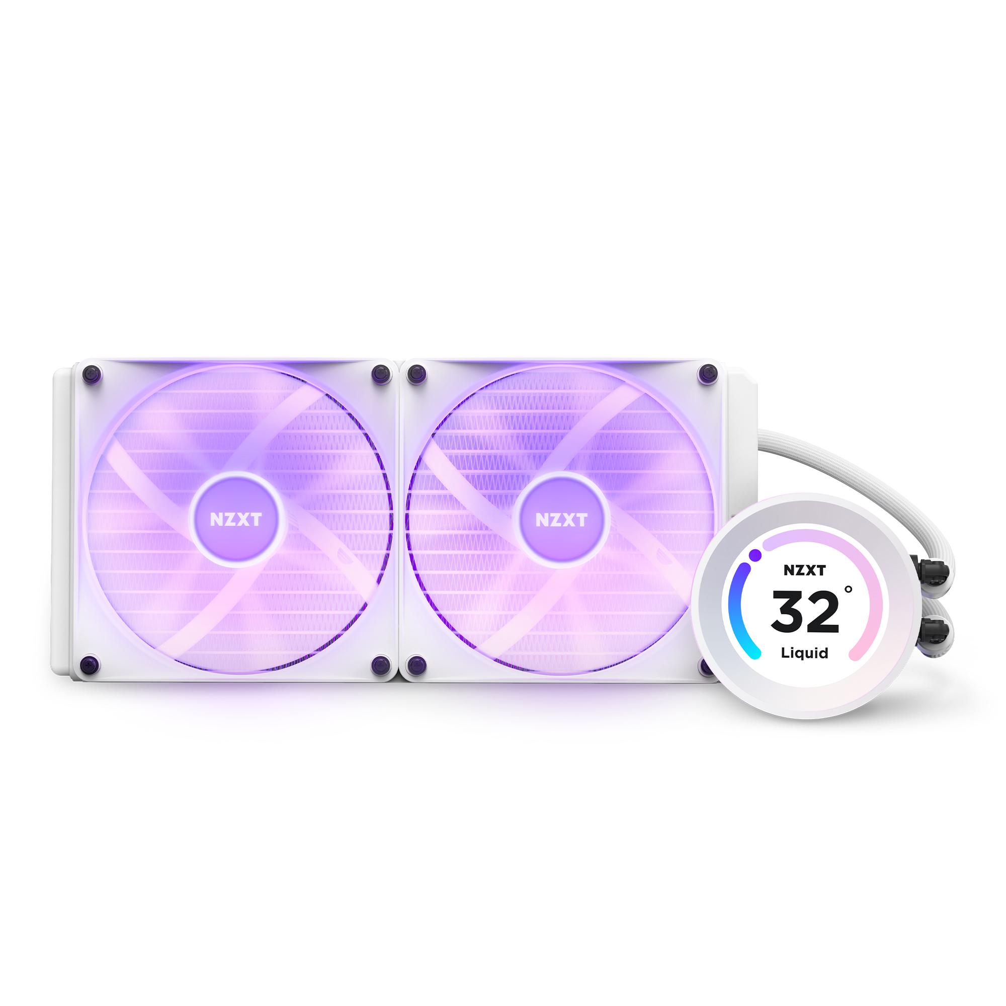 Водно охлаждане за процесор NZXT Kraken Elite RGB 280 White