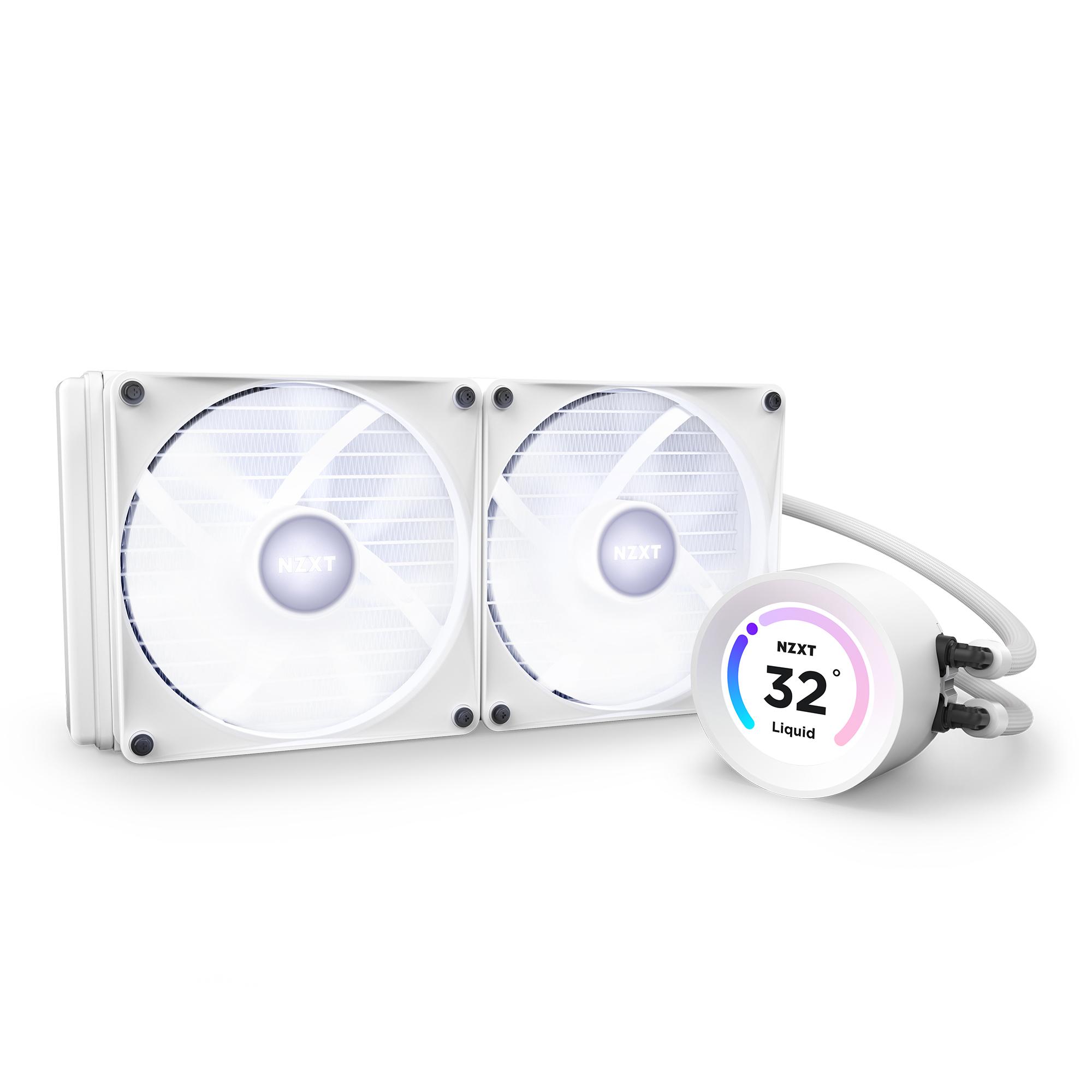 Водно охлаждане за процесор NZXT Kraken Elite RGB 280 White