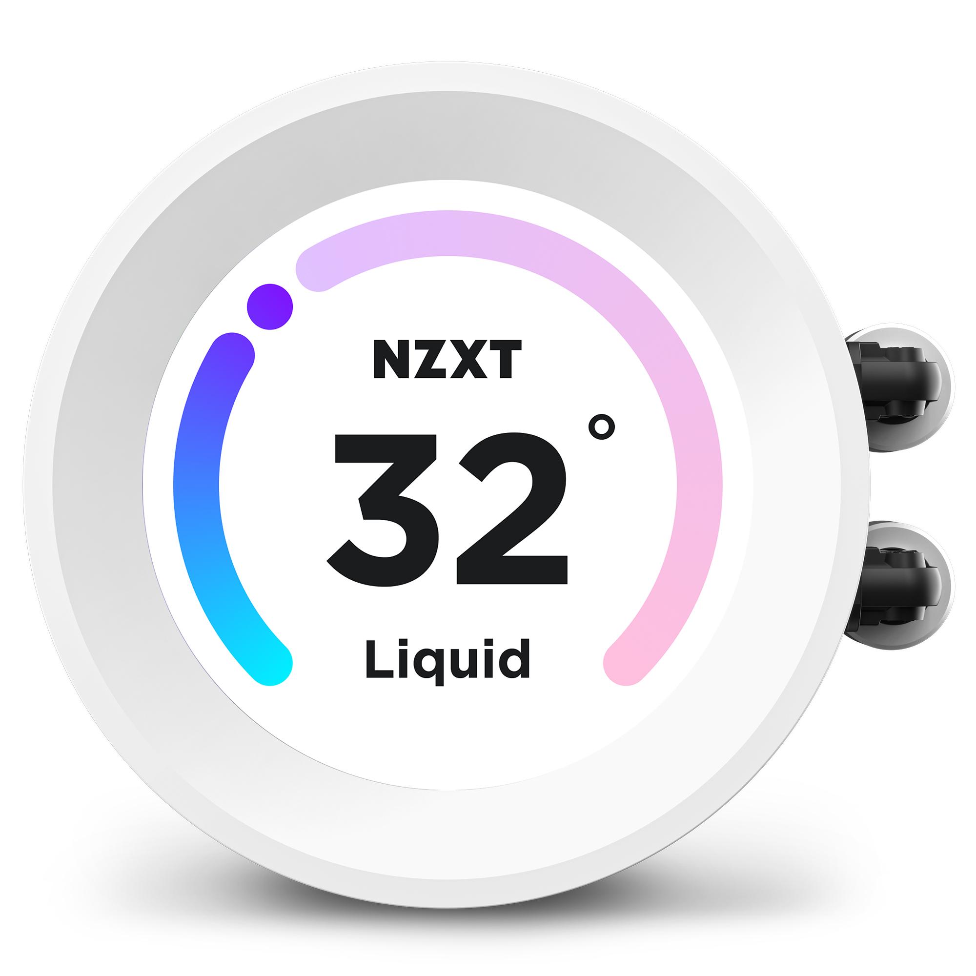 Водно охлаждане за процесор NZXT Kraken Elite RGB 280 White